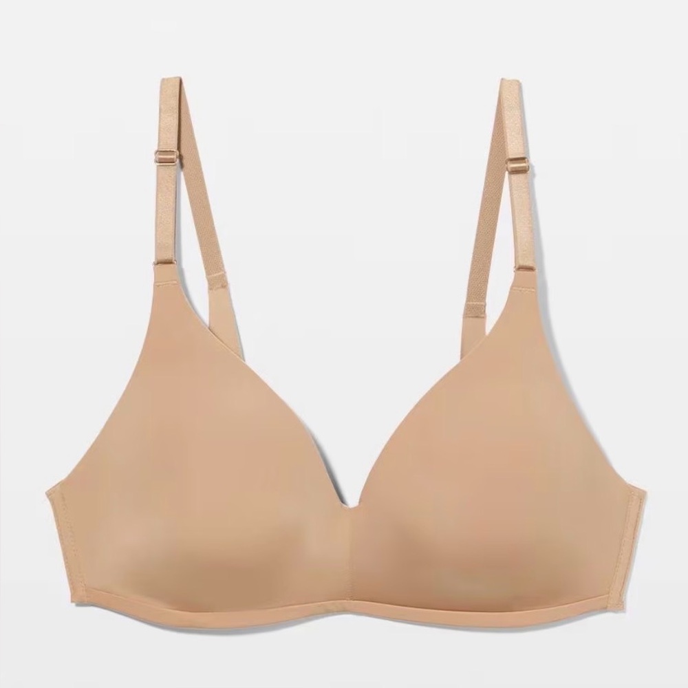 Soma Vanishing 360 Wireless Bra Nude 40 DD Smoothing Padded Seamless